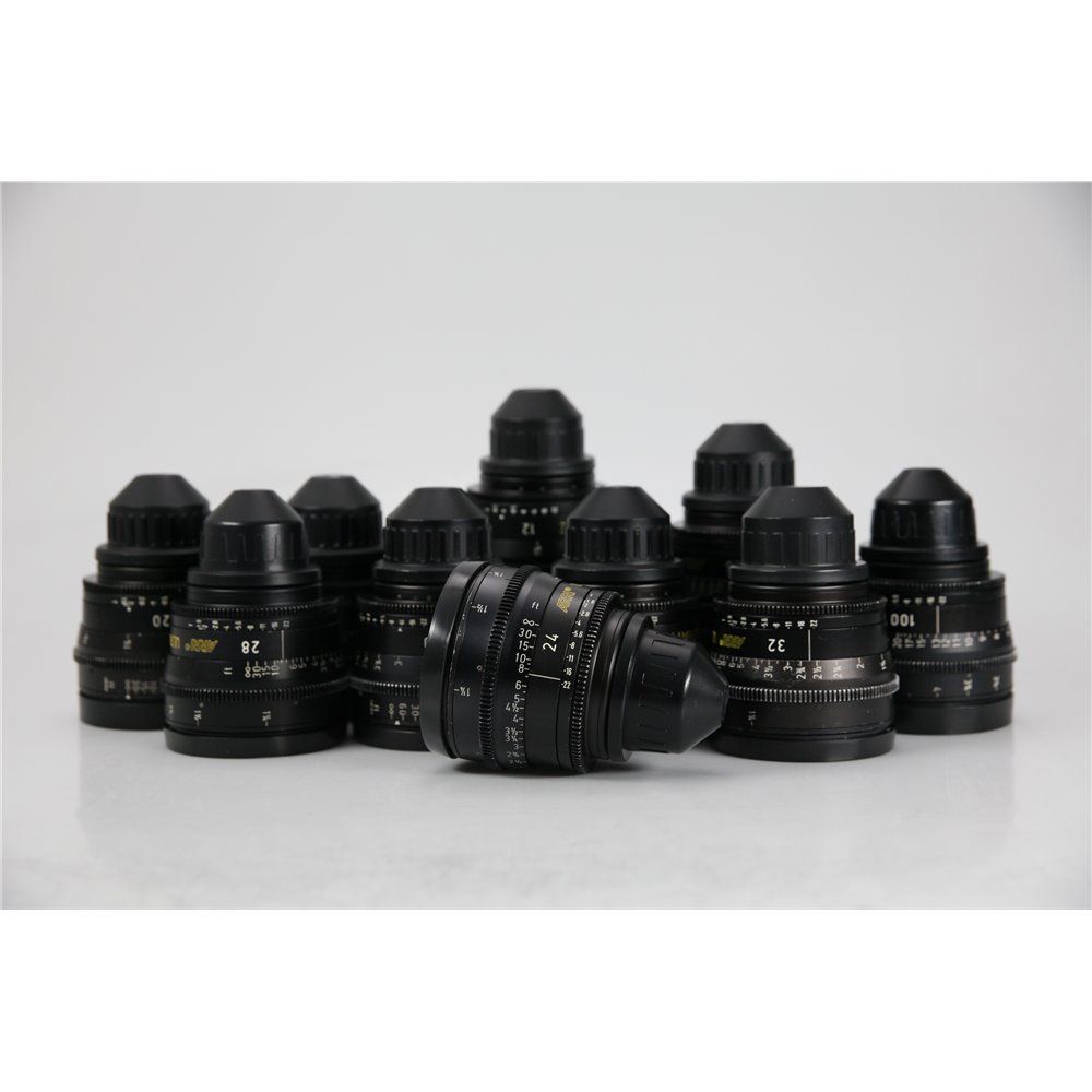 Set de 10 Obiective ARRI Ultra Primes (feet) (USED)